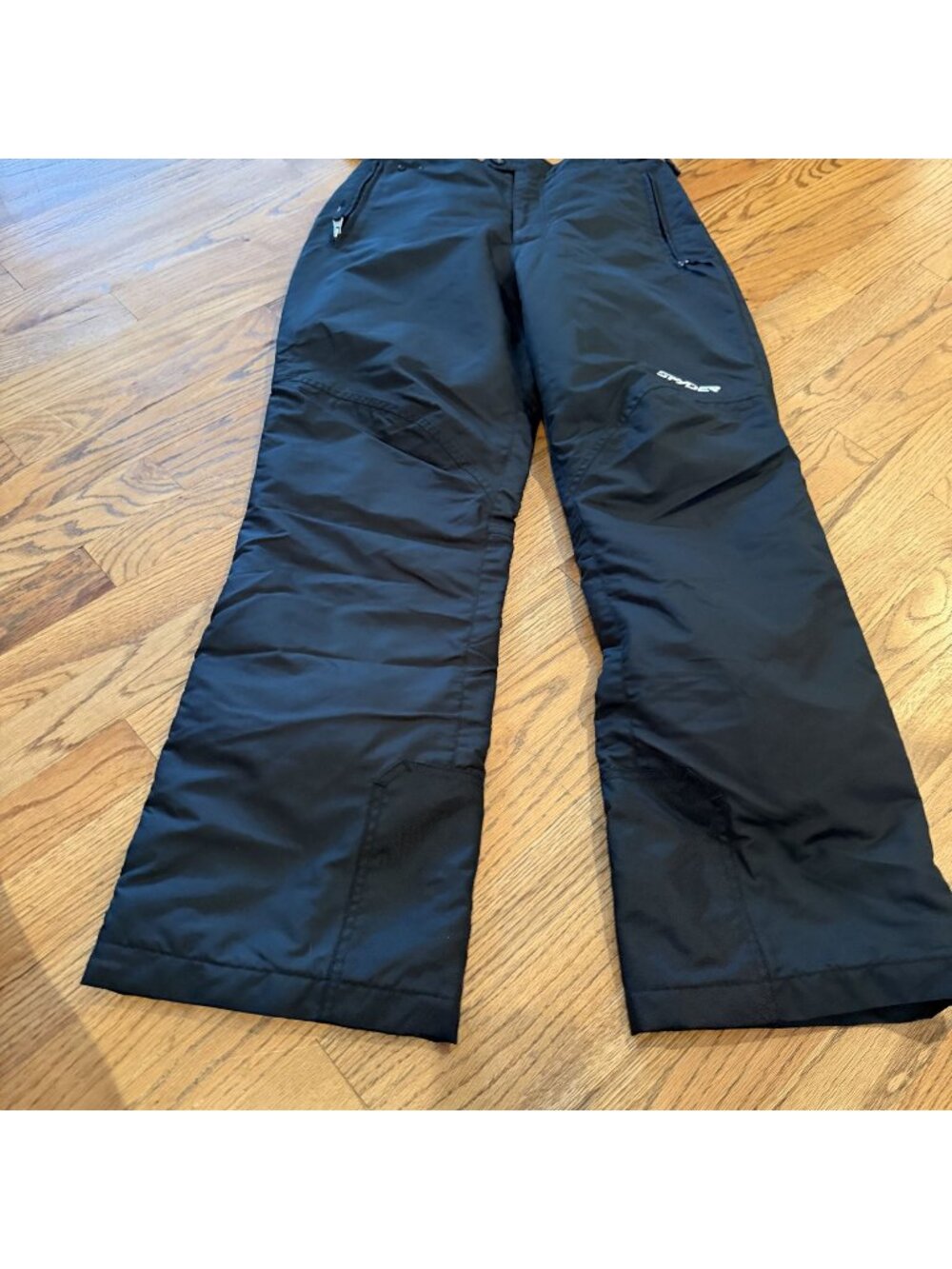 Spyder Womens Winter Snow Ski Pants Black Size 8